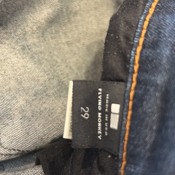 Flying Monkey patched jeans in perfect condition - Picture 13 of 13